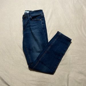 size 00 petite loft blue jeans